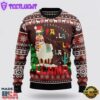 Llama Santa Falalala Ugly Christmas Sweater
