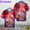 Loads Of Love Fire Truck Valentine Day Hawaiian Shirt