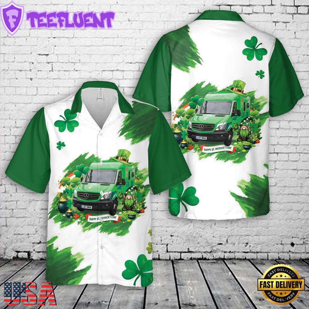 London Ambulance, Patrick's Day Hawaiian Shirt