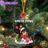 Long-Haired-Chihuahuak Christmas Ornament, Gift For Christmas