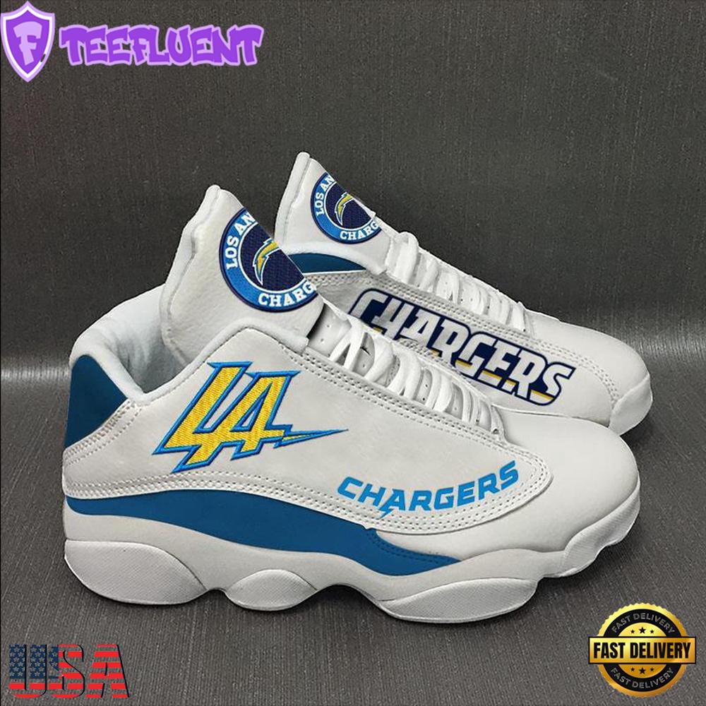 Los Angeles Chargers NFL Air Jordan 13 Sneaker - Gift For Fans