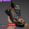 Los Angeles Chargers NFL Autism Clunky Max Soul Shoes Personalized