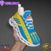 Los Angeles Chargers NFL Clunky Max Soul Shoes Personalized
