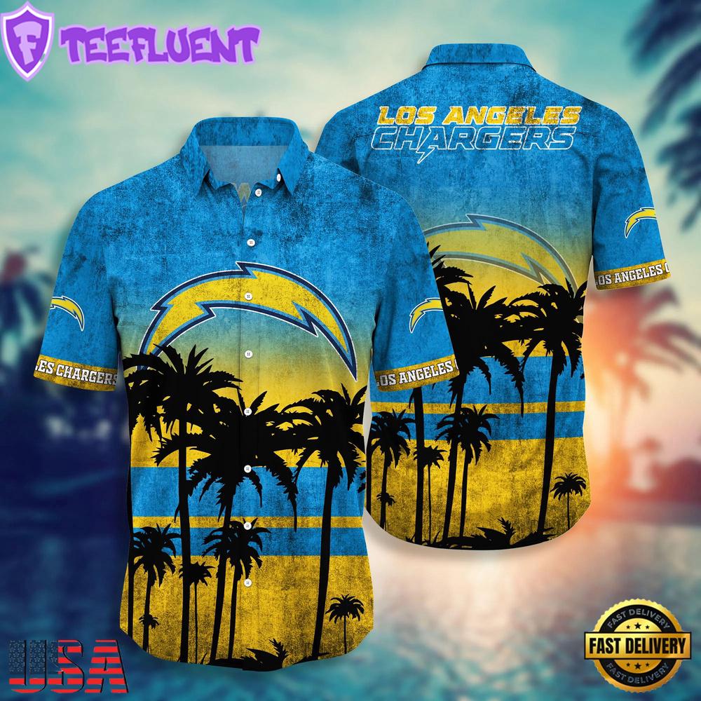 Los Angeles Chargers NFL Team Hawaiian Shirt