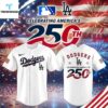 Los Angeles Dodgers America 250th Anniversary 2026 Baseball Jersey