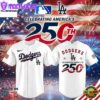 Los Angeles Dodgers America 250th Anniversary 2026 Baseball Jersey