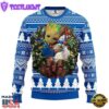 Los Angeles Dodgers Groot Hug Christmas Ugly Sweater Sport For Fan