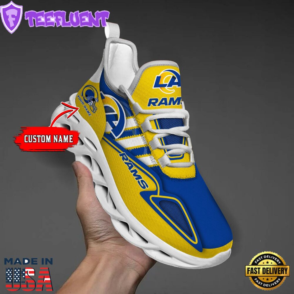 Los Angeles Rams Clunky Max Soul Shoes NFL Personalized 1
