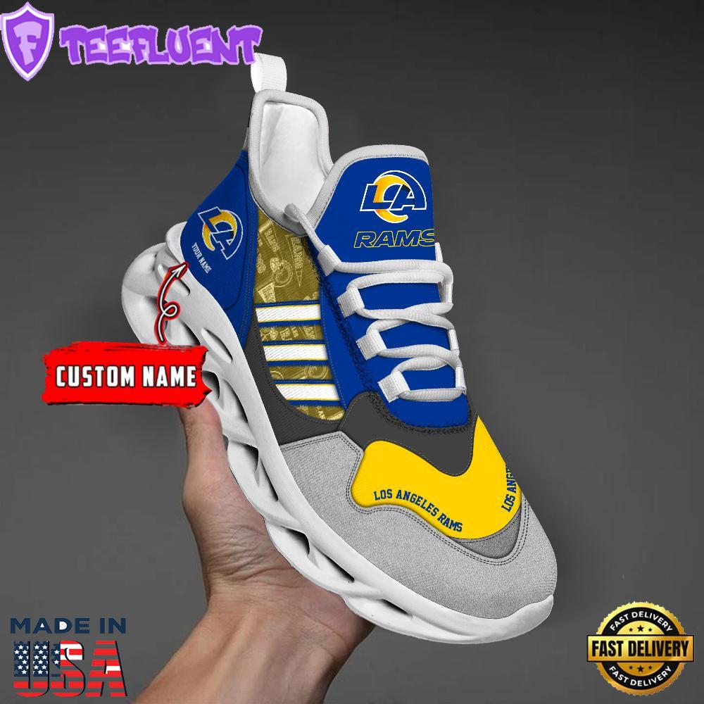 Los Angeles Rams Clunky Max Soul Shoes NFL Personalized