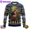 Los Angeles Rams Groot Hug Christmas Ugly Sweater Sport For Fan