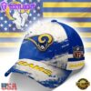 Los Angeles Rams NFL Grunge Style Team Baseball Cap