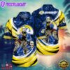 Los Angeles Rams NFL Halloween Horror Movies Hawaiian Shirts