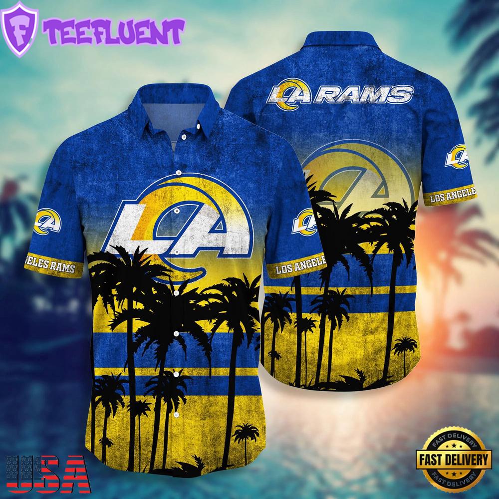 Los Angeles Rams NFL Team Hawaiian Shirt