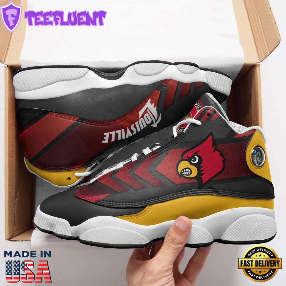 Louisville Cardinals Air Jordan 13 Sneakers, Gift For Men And Women