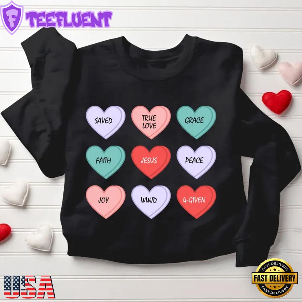 Love Heart Christian Sweatshirt