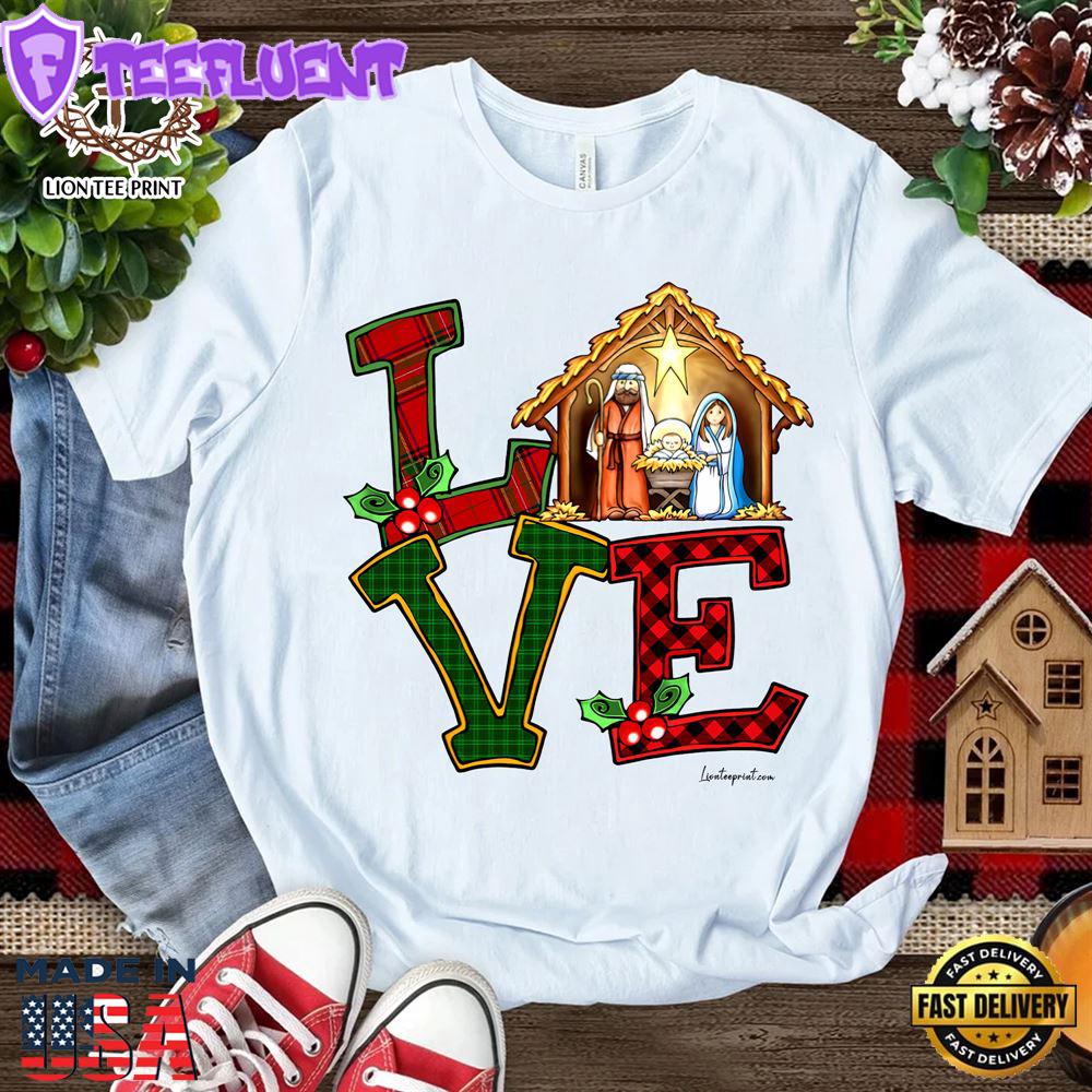 Love Jesus Christmas Nativity