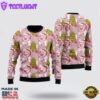 Lovely Pig On Pink Ugly Christmas Sweater
