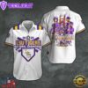 LSU Tigers Baseball Short Sleeve Dress Shirt For Man And Women