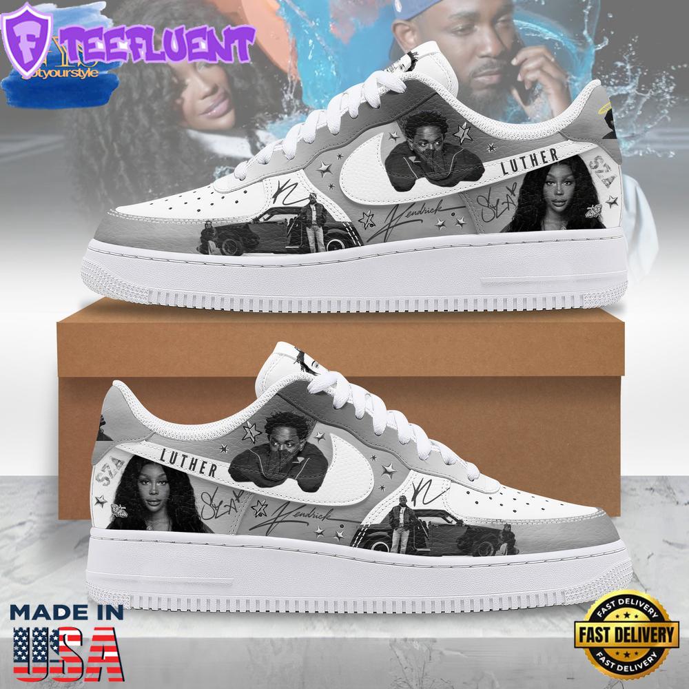Luther Kendrick Lamar Ft SZA Limited Edition Air Force 1