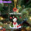 Maltese Christmas Ornament, Gift For Christmas
