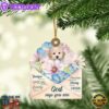 Maltipoo God Says You Ornament, Gift For Christmas