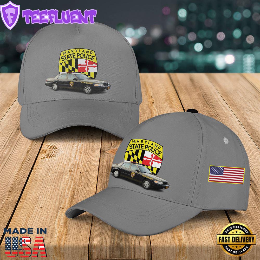Maryland State Police Ford Crown Victoria Baseball Cap