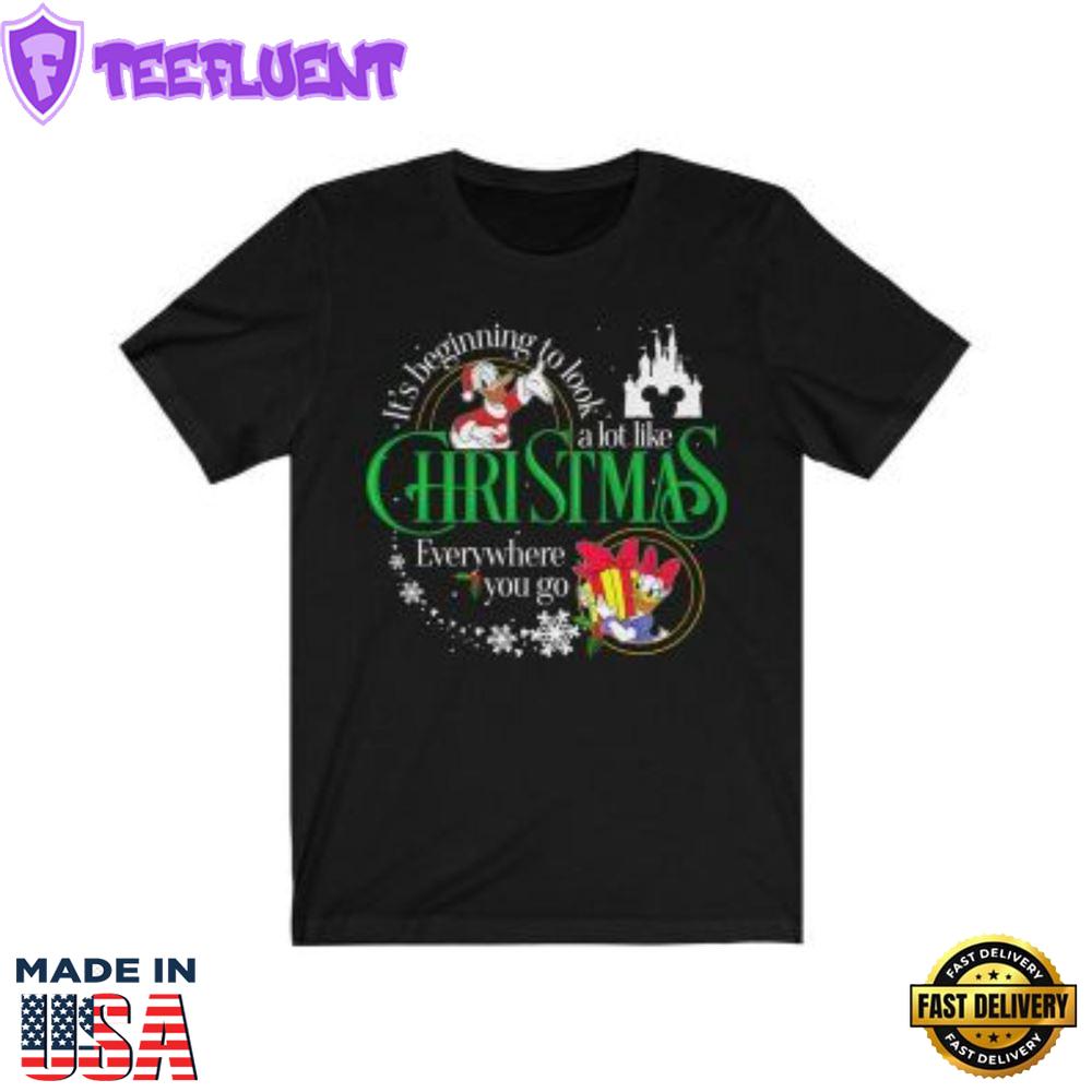 Matching Disney Christmas Shirts - Donald And Daisy Duck It's Going To Look A Lot Like