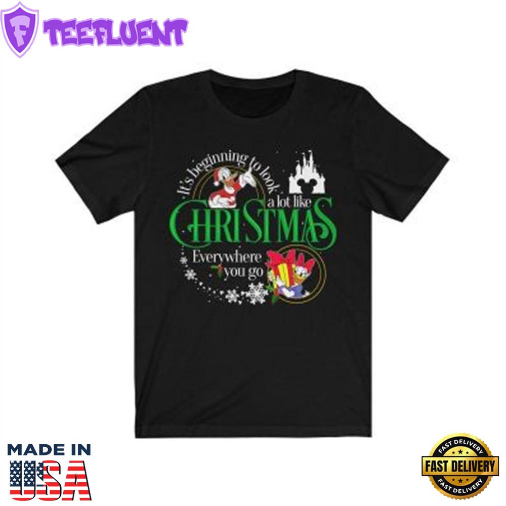 Matching Disney Christmas Shirts - Donald And Daisy Duck It's Going To Look A Lot Like Christmas Shirt