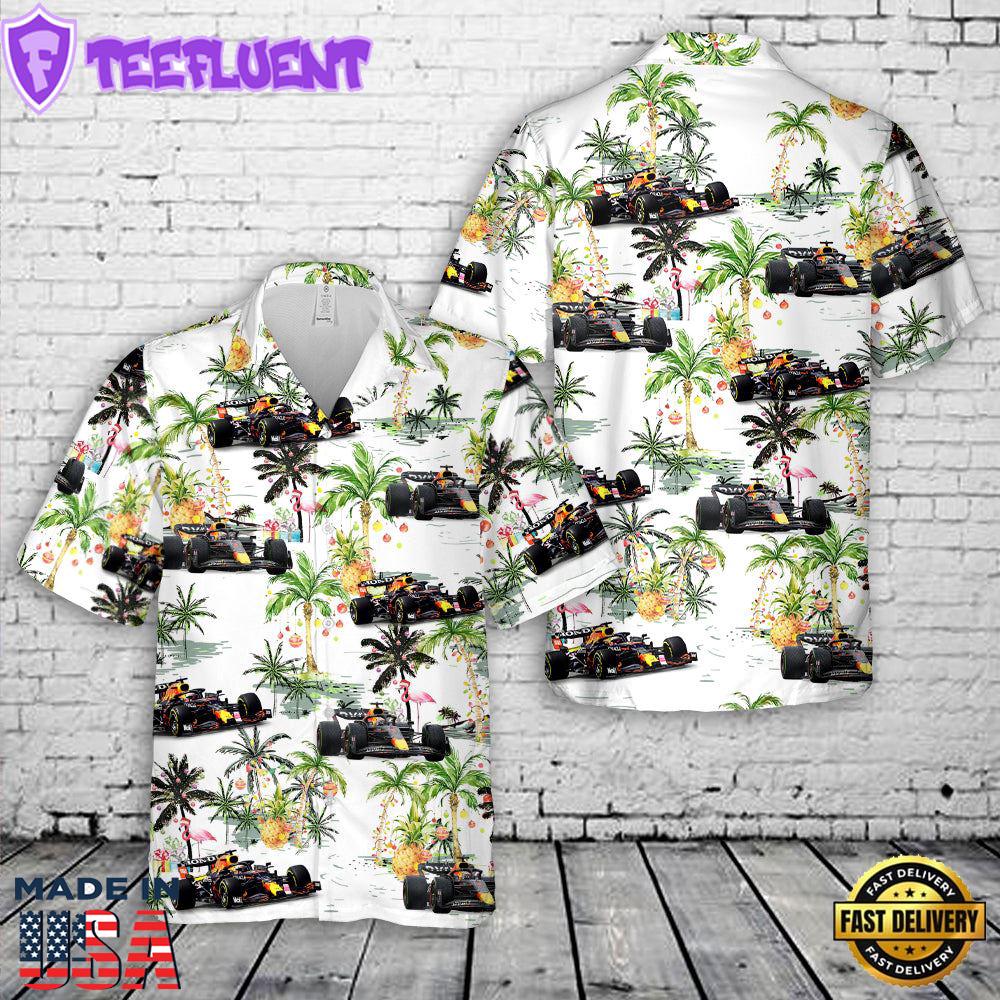 Max Verstappen Formula One F1 Christmas Hawaiian Shirt