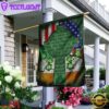 May The Blessings Of Saint Patrick Behold You Irish House And Garden Flag Decor