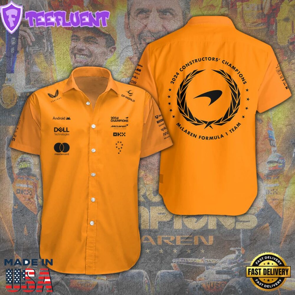 McLaren Short Sleeve Dress Shirt For Fans