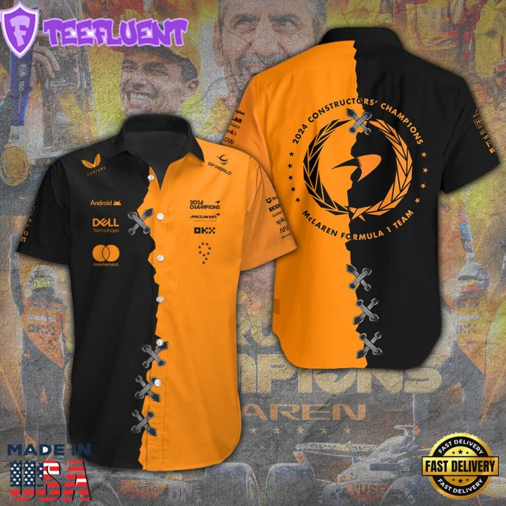 McLaren Short Sleeve Dress Shirt Summer 2025