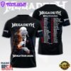 Megadeth Band World Tour 2026 3D Shirt