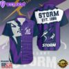 Melbourne Storm Short Sleeve Dress Shirt For Man And Women