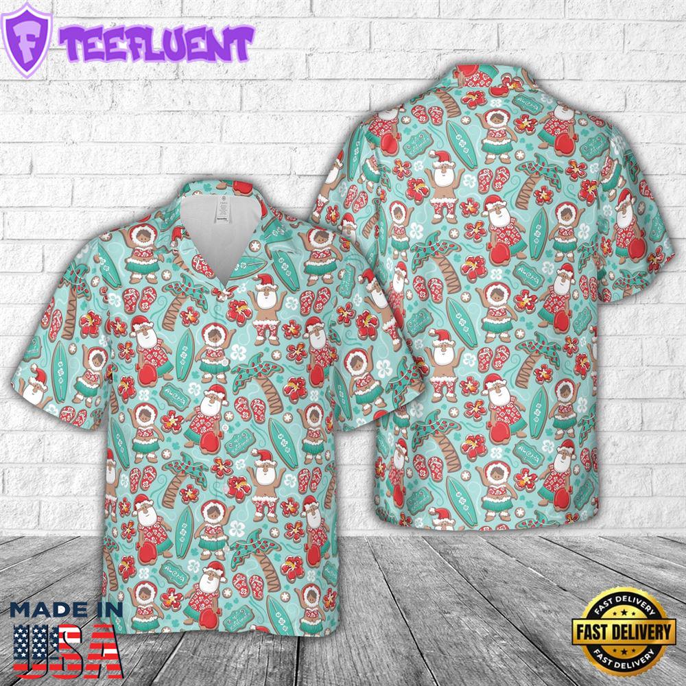 Mele Kalikimaka Christmas Hawaiian Shirt