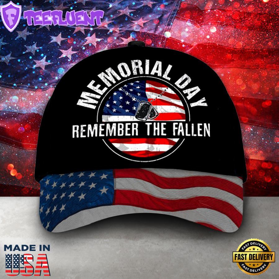 Memorial Day Remember The Fallen Cap