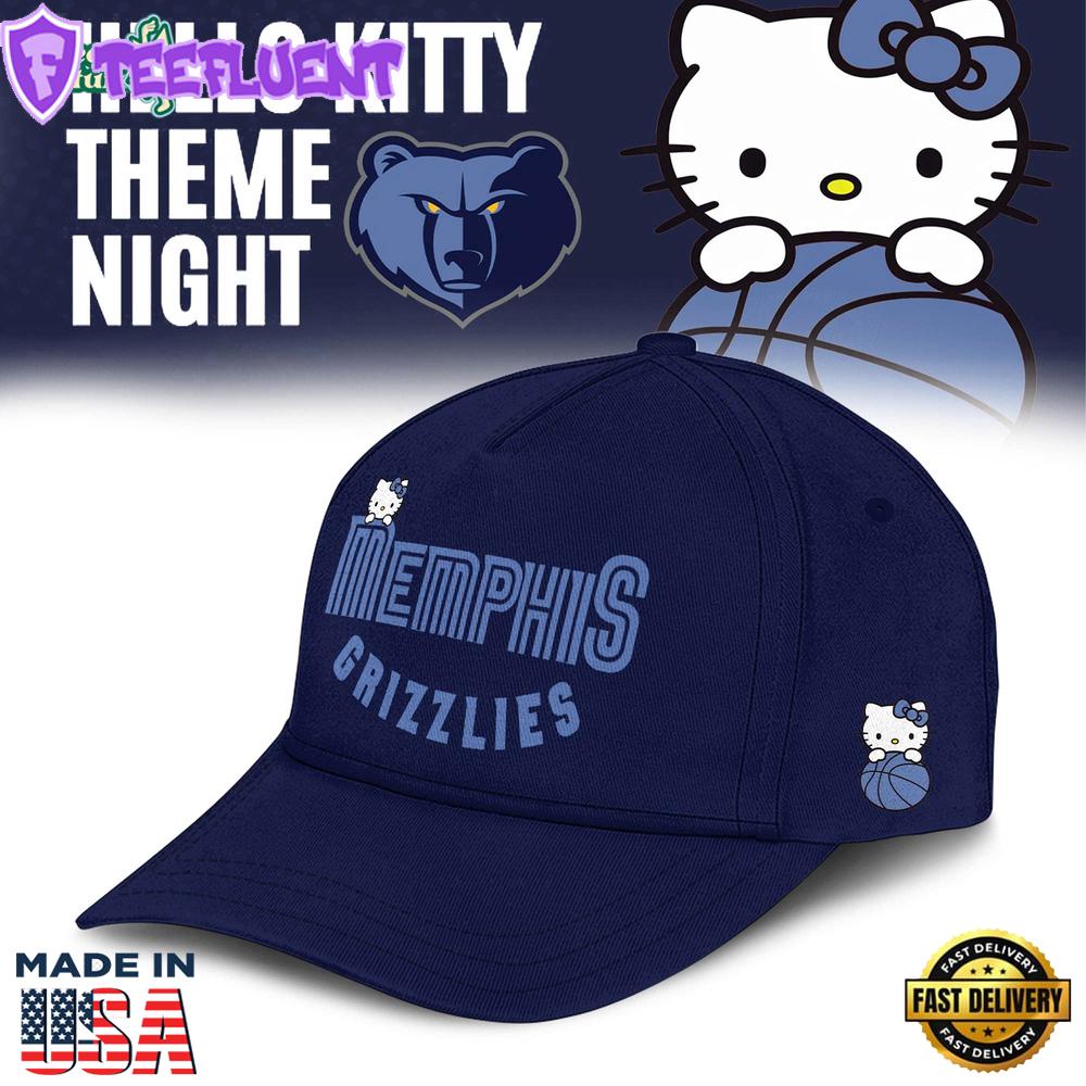 Memphis Grizzlies x Hello Kitty Night 2026 Special Edition Cap