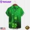 Mens Holiday St. Patrick Leprechaun Day Hawaiian Shirt