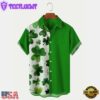 Mens St. Patrick'S Day Short Sleeve Shirt Hawaiian Shirt
