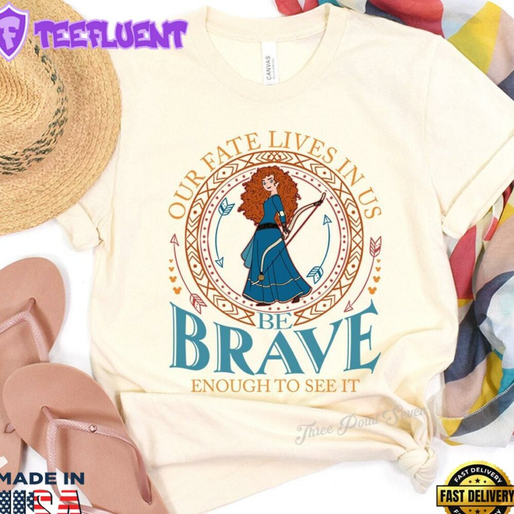 Merida Princess T-Shirt for Kids Brave Birthday Shirt Disney Merida Gift Top