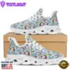 Merry Christmas Cute Print Pattern White Max Soul Shoes