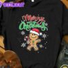 Merry Christmas Gingerbread Man Shirt, Cute Gingerbread Shirt,Family Holiday Shirt,Christmas Gift Shirt