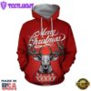 Merry Christmas Reindeer Christmas Hoodie All Over Print