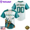 Miami Dolphins NFL 3D Personalized Baseball Jersey Shirt For Fans