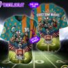 Miami Dolphins NFL Baseball Jersey Custom Shirt For Fans