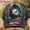 Miami Dolphins NFL Football Team Logo Baseball Cap