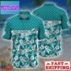 Miami Dolphins NFL Palm Leaves Hawaiian Shirt