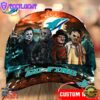 Miami Dolphins NFL Personalized Trending Cap Mixed Horror Movie Characters