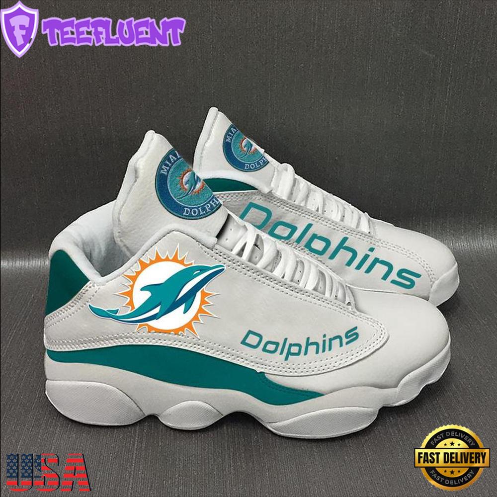 Miami Dolphins NFL Ver 5 Air Jordan 13 Sneaker - Gift For Fans