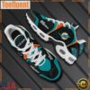 Miami Dolphins Tn Shoes Personalized Your Name, Football Team Shoes